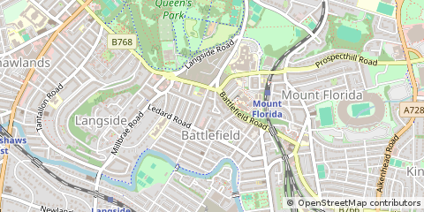 Map of Glasgow