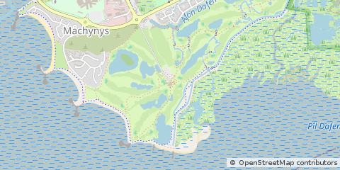 Map of Llanelli, Carms