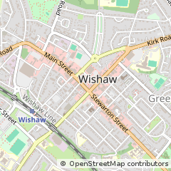 Map of Wishaw