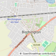 Map of Birchington
