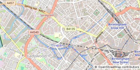 Map of Birmingham