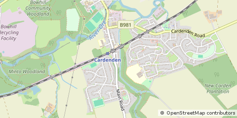 Map of Lochgelly