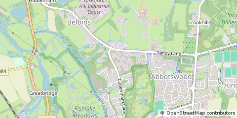 Map of Romsey