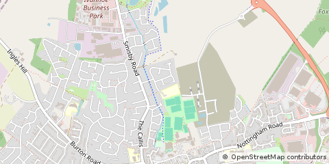 Map of Ashby-DE-LA-Zouch, Leicestershire