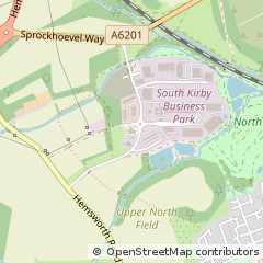 Map of Pontefract