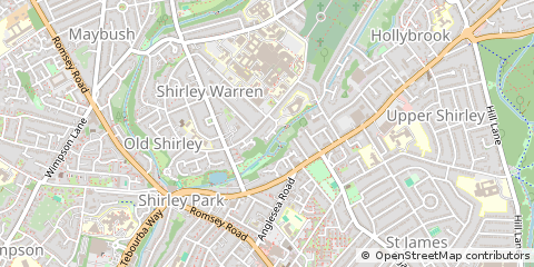 Map of Southampton