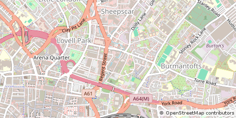 Map of Leeds