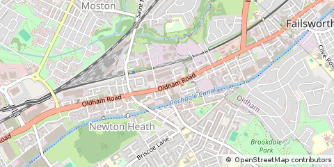 Map of Manchester