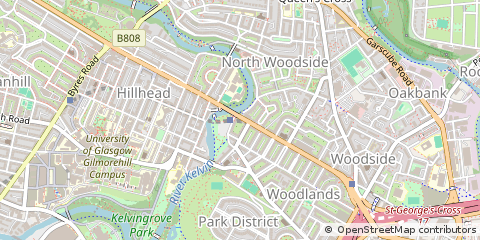 Map of Glasgow