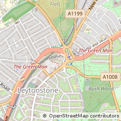Map of Leytonstone, London