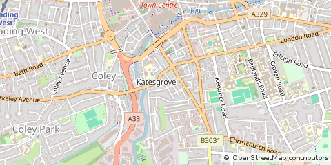 Map of Reading
