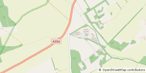 Map of Blandford Forum, Dorset