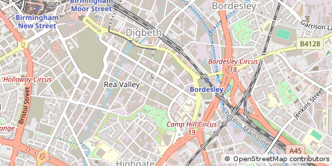Map of Birmingham