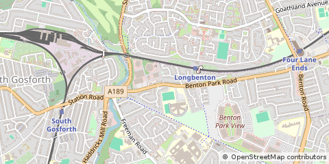 Map of Newcastle Upon Tyne
