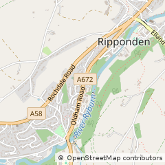 Map of Sowerby Bridge