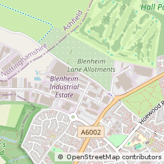 Map of Nottingham