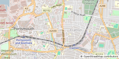 Map of Portsmouth