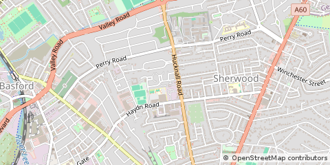 Map of Nottingham