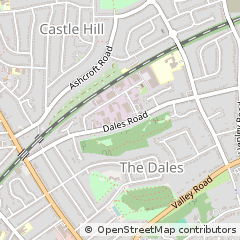 Map of Ipswich, Suffolk