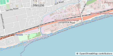 Map of Hull, East Yorkshire