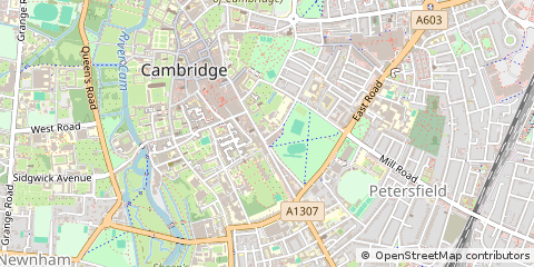 Map of Cambridge