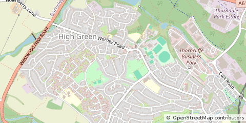 Map of Sheffield
