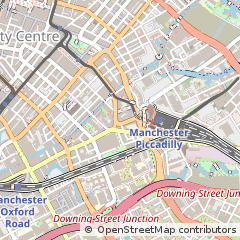 Map of Manchester