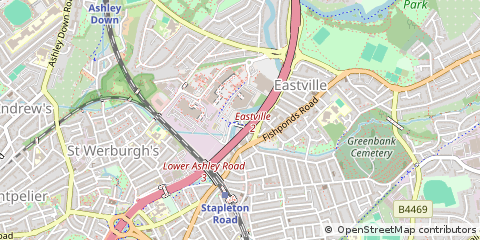 Map of Bristol