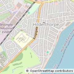 Map of Bridlington, East Riding Of Yorkshire