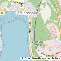 Map of Helensburgh, Dunbartonshire