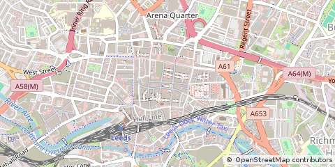 Map of Pudsey