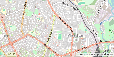 Map of Manchester