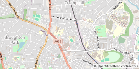 Map of Manchester