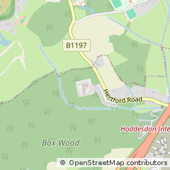 Map of Hertfordshire