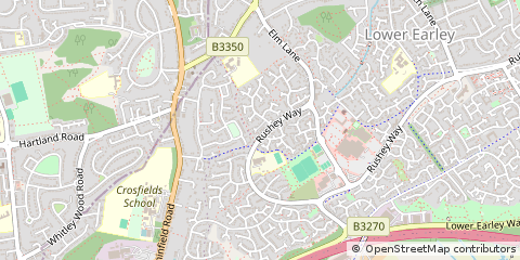 Map of Reading, Berkshire