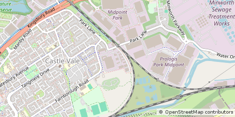 Map of Birmingham, West Midlands