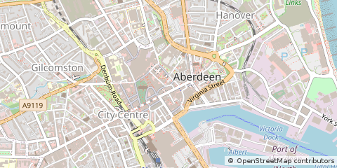 Map of Aberdeen