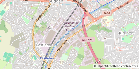 Map of Rochdale