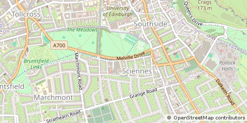 Map of Edinburgh