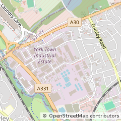 Map of Surrey