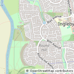 Map of Stockton-on-Tees