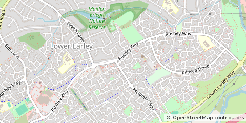 Map of Reading
