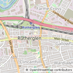 Map of Glasgow