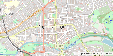 Map of Leamington SPA