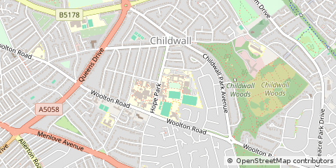 Map of Liverpool