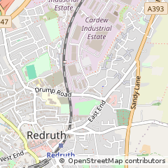 Map of Redruth