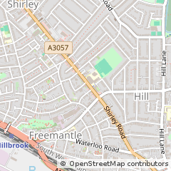 Map of Southampton