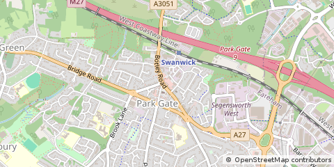 Map of Southampton