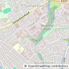 Map of Christchurch