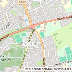 Map of North Shields